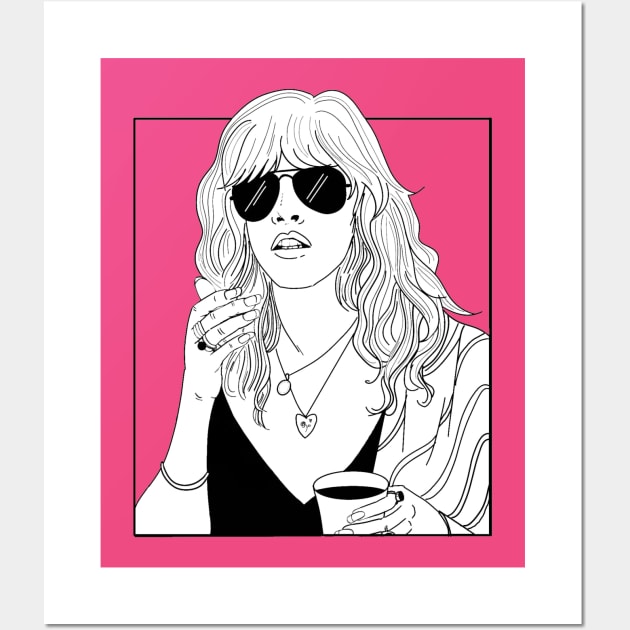 Stevie Nicks Wall Art by Princifer